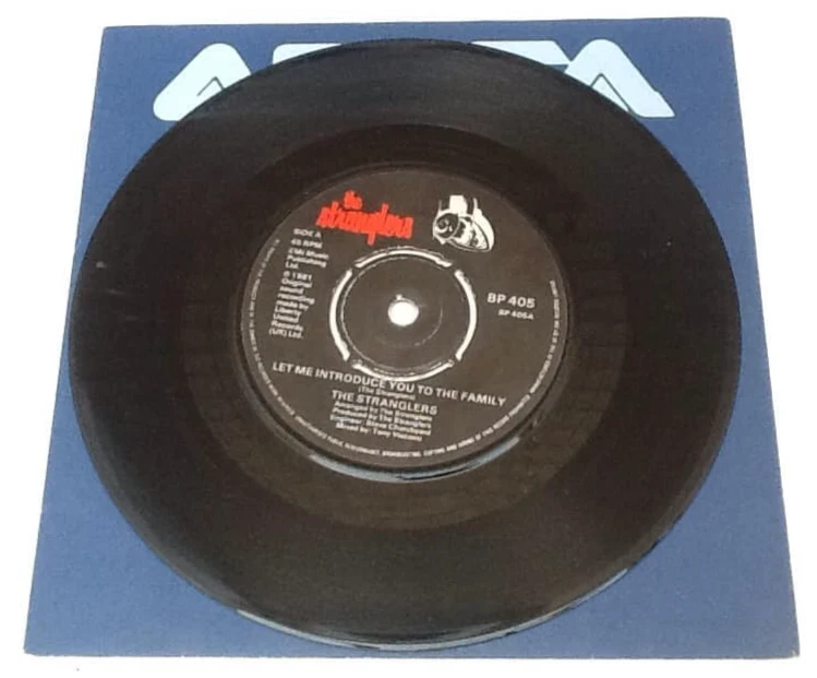 The Stranglers Liberty Records 45 RPM Speed Vinyl Records for sale