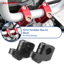 Motorcycle Handlebar 22mm Handle Bar Riser Kit Adapter Parts For Harley Kawasaki