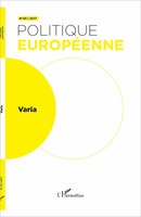 Collectif | Varia | Taschenbuch | FranzöSisch (2022) | Politique EuropéEnne