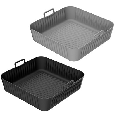 14 mm Ridges Silikoneinsatz für Cosori 5QT 6QT Luftfritteusen schwarz grau Optionen