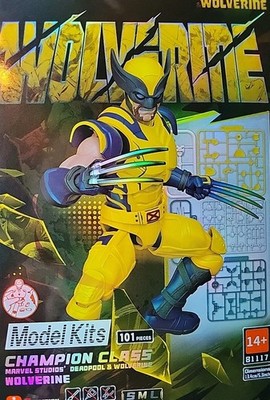 Marvel Xmen Wolverine Action Figure Blokees Model Kit 101 pcs Collectible NEW 