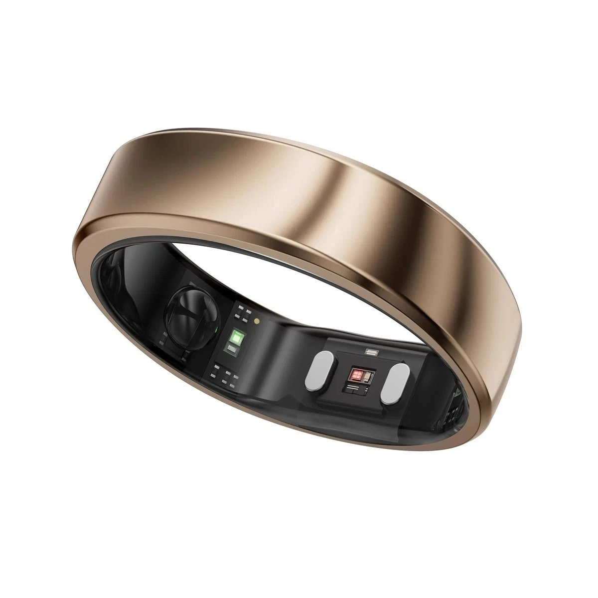 RingConn Gen 2 Air Smart Ring Größe 8 Dune Gold Schlaftracker Neuwertig MwSt