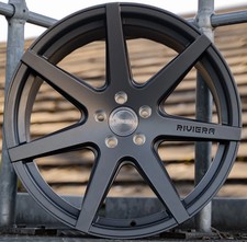 20"Riviera Rv177 grey alloy wheels fit bmw 5/6/7 series vw t5/t6 csl stag tyres