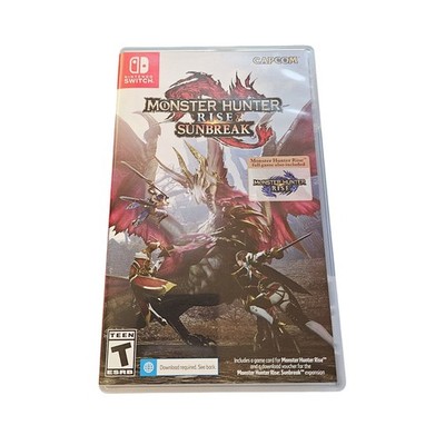 Monster Hunter Rise and Sunbreak - Nintendo Switch