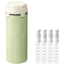 4 in 1 Travel Bottle Dispenser Leakproof Lotion Shampoo Container Toiletry Tool