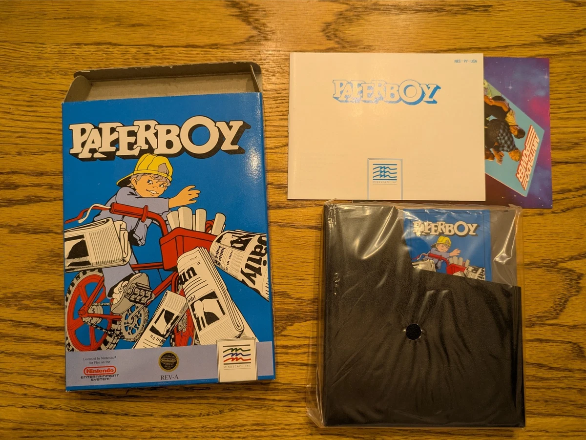Nintendo NES Paperboy Video Games for sale - eBay