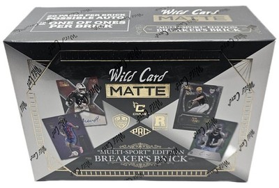 2025 Wild Card Matte Rookie Multi Sport Edition Breaker's Brick