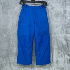 SWISS TECH Snow Pants Insulated Adjustable Waist Boys Youth Small 6-7 Blue