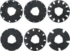 60009 Set 6 Standard Seed Plates Fit for Earthway 1001-B Seeder Works