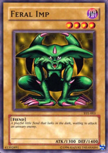 Feral Imp - SYE-003 - Common - Unlimited Edition Damaged