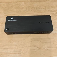 VisionTek VT4800 Laptop Docking Station with cables