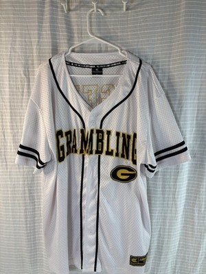 Grambling State Tigers Baseball College-NCAA Colosseum Athletics Jersey SizeL