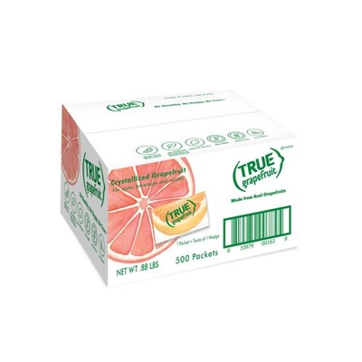 TRUE GRAPEFRUIT Water Enhancer/ Flavor Packets Zero Calorie 500 count Pack of 1