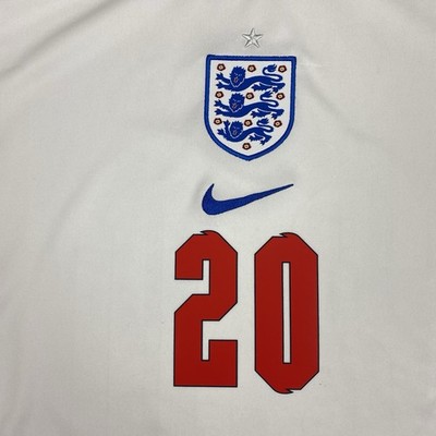 Foden #20 England 2020 2021 Homw Football Short Soccer Jersey Nike