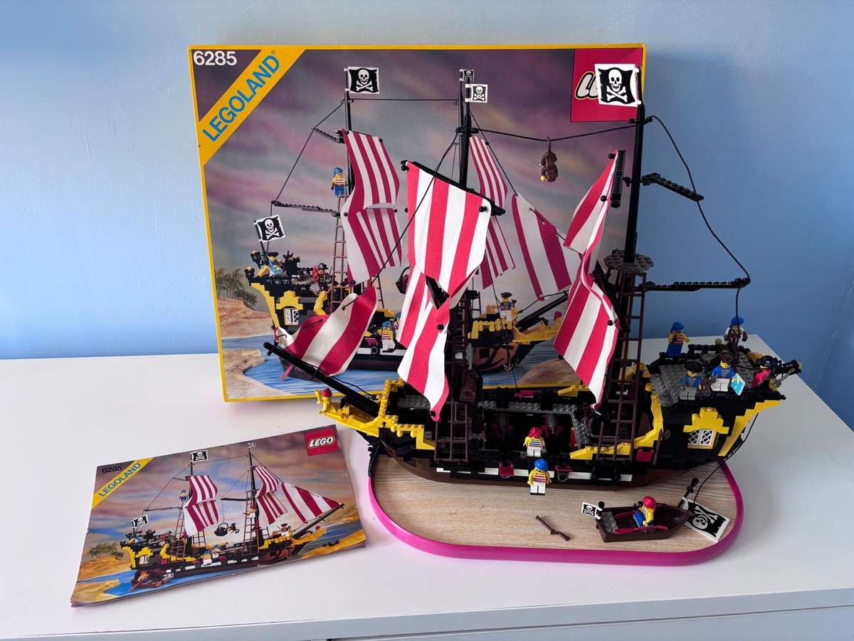 Lego 6285 Instructions Black Seas Barracuda (Dark Complete With