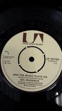 7 Del Shannon The Music Plays On In My Arms Again UP35740 United Artists