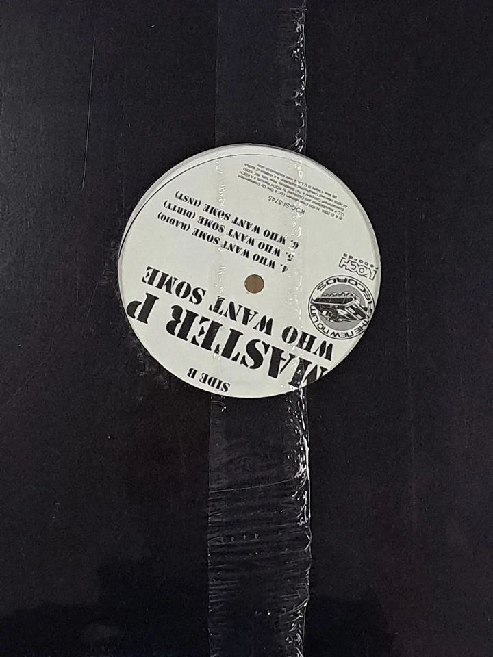 Master P "Act A Fool/Who Want Some" Two 12 Inch Vinyl Single New No Limit Record - Image 3 of 4