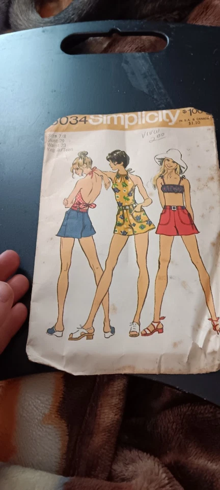 SImplicity Sewing Patterns, Costumes,Plaids,Vintage - Image 2 of 4