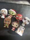 Funko Pop Star Wars Mini Figures From Advent Calendar Lot Of 7 Christmas Gift