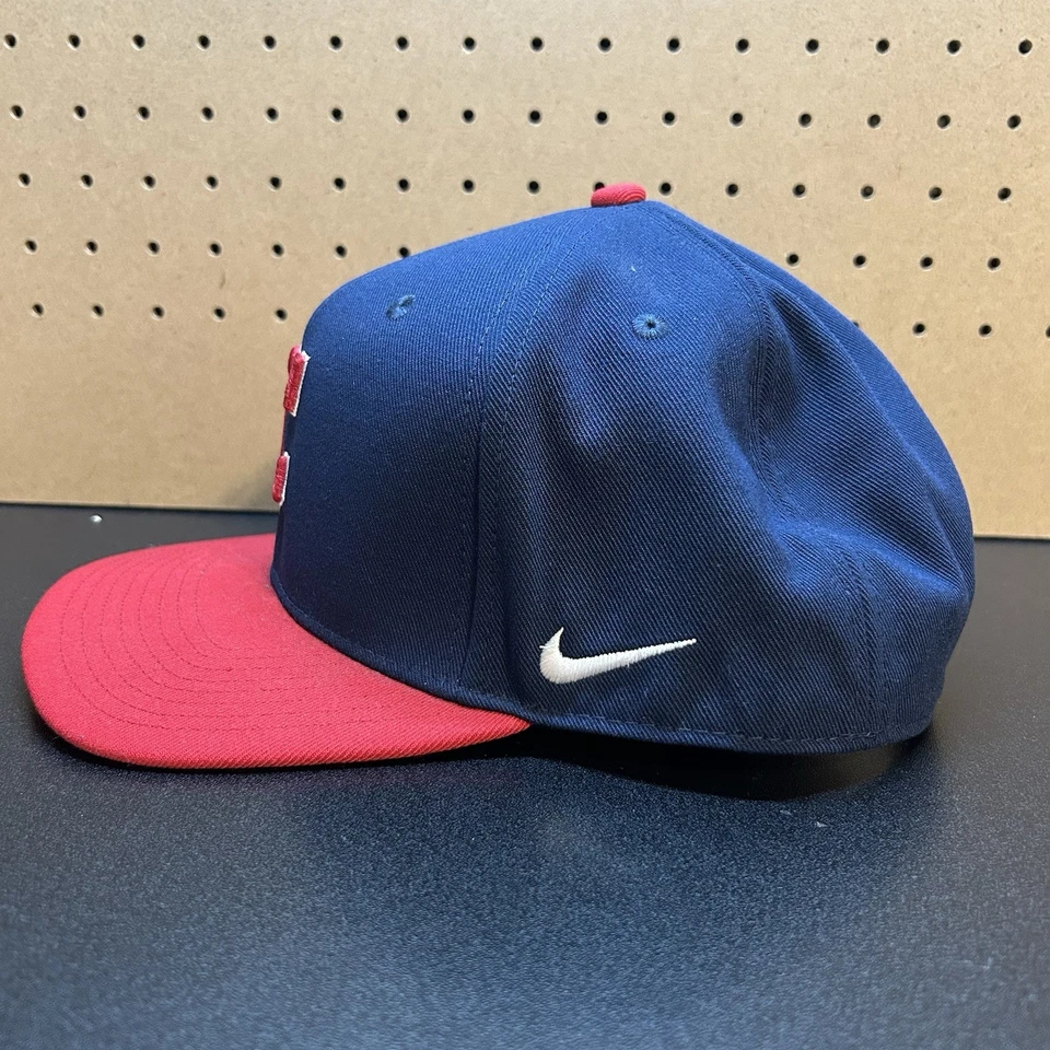 Cleveland Guardians Hat Cap Snap Back M/L Blue Red Nike Pro MLB Baseball NEW - Image 3 of 4