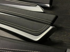 Produktbild - BMW F10 F11 NAPPA LEATHER BROWN Stitching interior trim set LHD