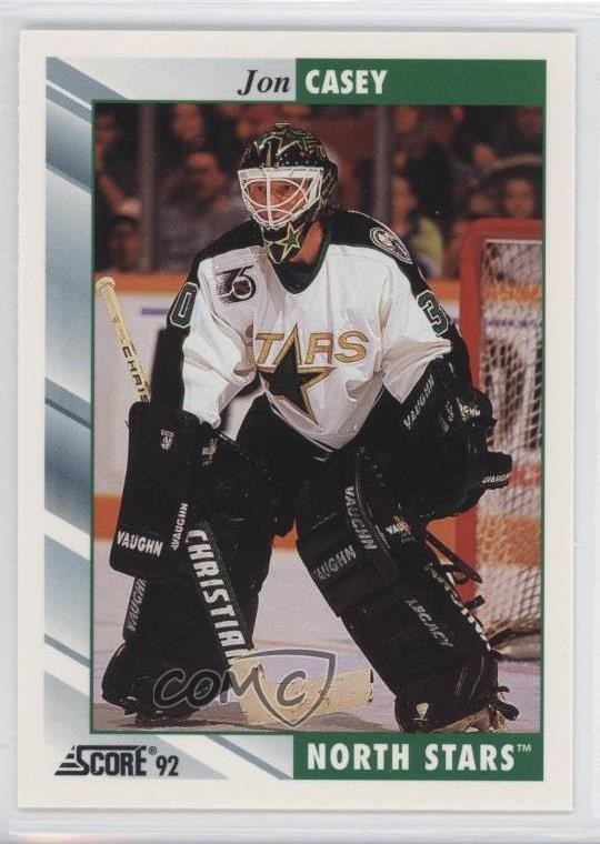 1992-93 Score Jon Casey #249 i3a