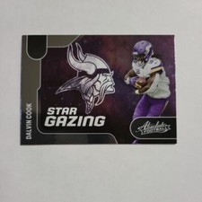 2022 Panini Absolute Dalvin Cook STAR GAZING Insert Minnesota Vikings SG-13 A-17