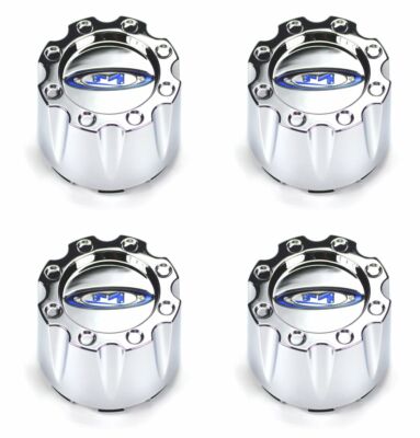 4x NEW Moto Metal Chrome Wheel Center Caps MO950 MO951 5/6 Lug 2.5