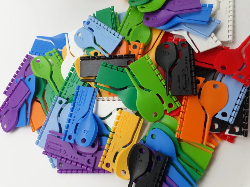 Vogelringe Vogelring Plastik Kunststoffringe 2,5mm 3mm 4mm Ringe je 10 Stück - Bild 2 von 4