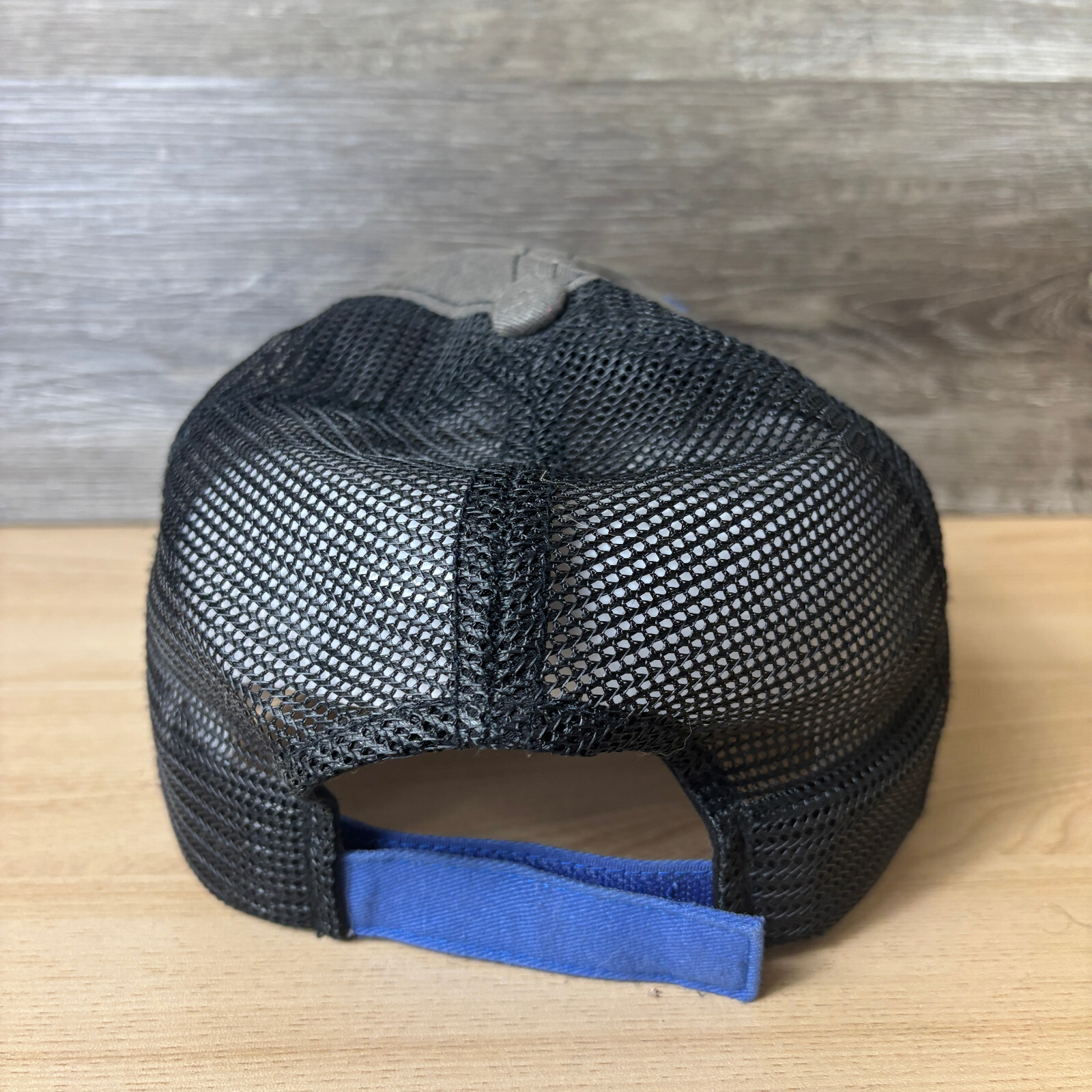 Mopar Hat Cap Strap Back Gray Blue Mesh Back Raci… - image 5