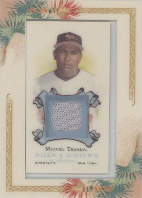 2006 Topps Allen & Ginter's - Miguel Tejada #AGR-MT - 1 of 1