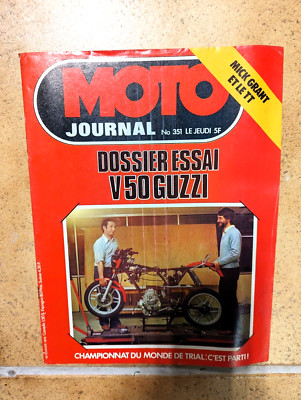 MOTO JOURNAL N°167 (25 Avril 1974