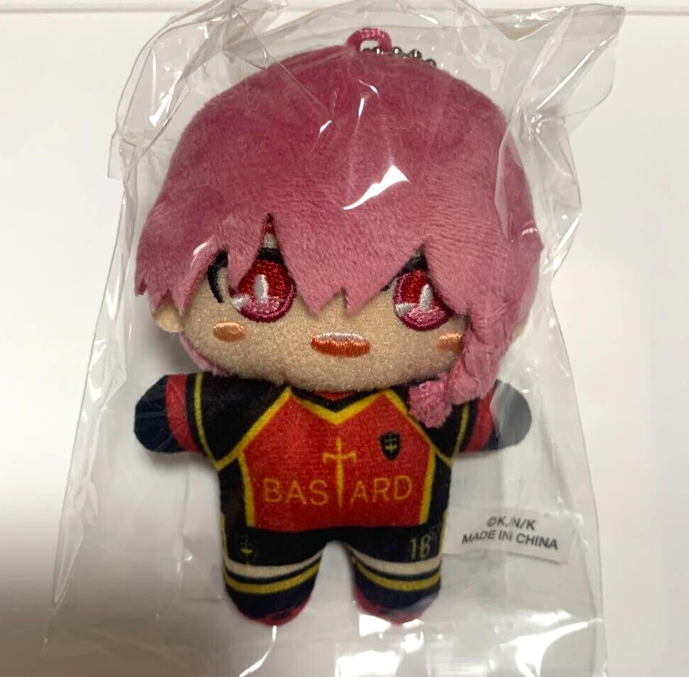 Blue Lock Exhibition Plush Doll Mascot Ranze Kurona B Soccer Anime