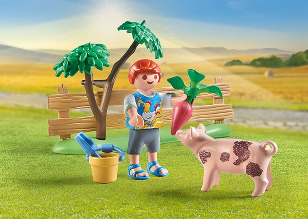 Playmobil Country Life Set 71443 Grandparents' Vegetable Garden