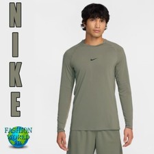 Nike Pro Men's Dri-FIT Slim Fit Long-Sleeve Fitness Training Top Size XL FB7926