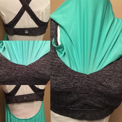 Débardeur Victoria's Secret Sport VSX Avec Soutien-gorge Intégré - Heather Vert, XS