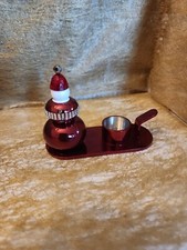 Swarovski Holiday Cheers Santa Claus Kerzenhalter  rot 5596392 Top Zustand 