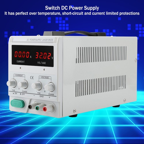 LW-3010KDS 4LED Variable Linear DC Bench Power Supply 0-30V 0-10A - Picture 11 of 13