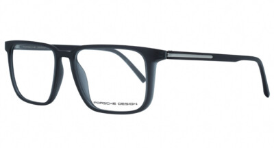 Porsche Brillenfassung P8298 C 52/15 grau Kunststoff Brille inkl. Etui Neu