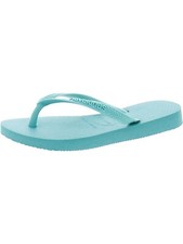Havaianas Little Girls Flip Flops Lake Green Childs Size 10 Now on SALE