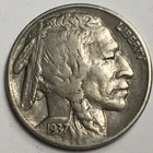 1937 Buffalo Nickel - Extremely Fine (XF) Full Date & Full Horn KM#134 - 4518