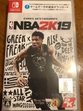 Nintendo Switch NBA 2K19 Japanese Games With Box Tested Genuine