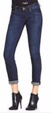 Cabi 917 Comet Wash Tapered Leg Boyfriend Jeans Size 4 108 Cotton Blend