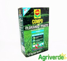 Concime Speciale Compo Floranid  Prato con Ferro 1,5 kg Duo-Control-System 50 m2