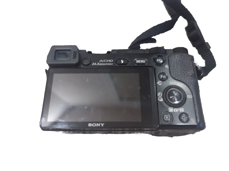 Sony ILCE-6000+Lens+Lens+Camera Cover+Lens Covers+3 Battery+Charger+Lenses+Case - Image 2 of 4
