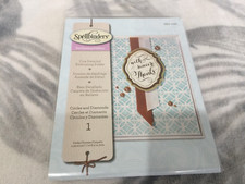 Spellbinders Embossing Folders - Circles and Diamonds SES006 NEW