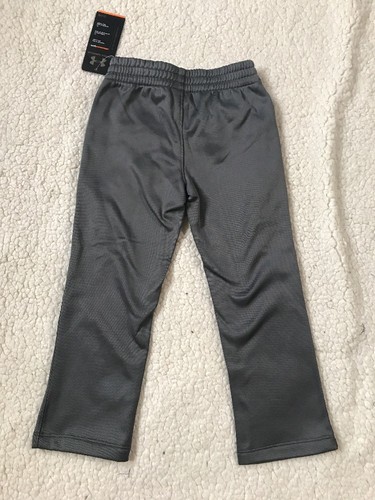 W@W! NWT Under Armour UA Boy's Allseaon Gear Pants Gray Size 4 - Picture 5 of 6