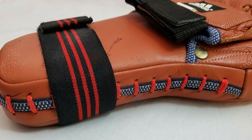 Guanto da sparring VINTAGE Adidas Kickboxing Karate Judo Boxe MMA Made in Korea - Foto 7 di 10