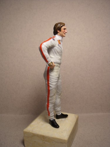 1/18 FIGURE CHRIS AMON FERRARI VROOM PAINTED CMC GP REPLICAS MATTEL SPARK - Picture 3 of 9