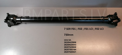 NEU BM BMW 7SER F01 F02 730dX 740dX 750iX Alpina B7X ANTRIEBSWELLE GELENKWELL...